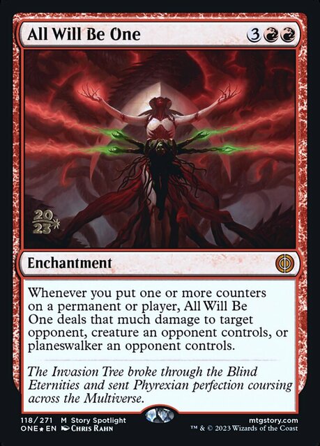 All Will Be One - Prerelease Foil